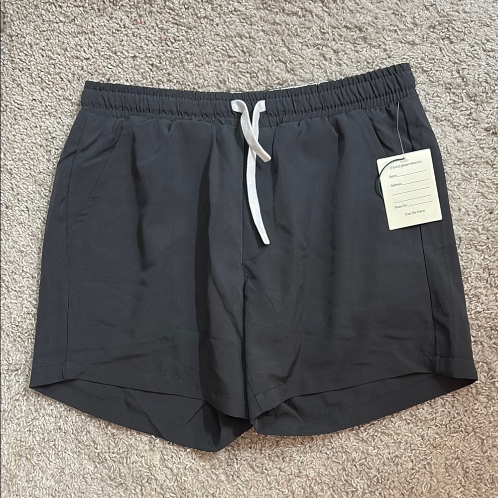 Cadets Le Club Shorts in Charcoal Gray SZ XS NWT
